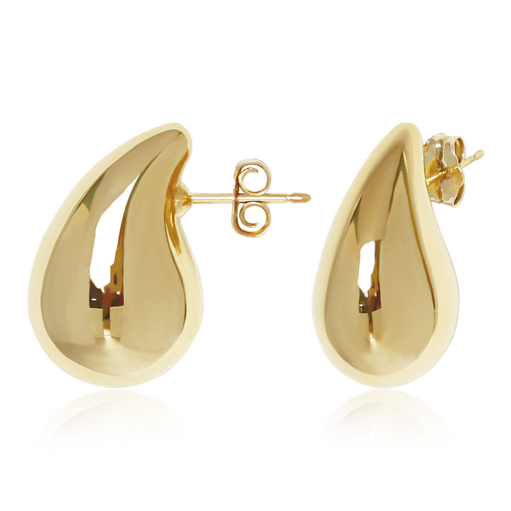 Teardrop Stud Earrings