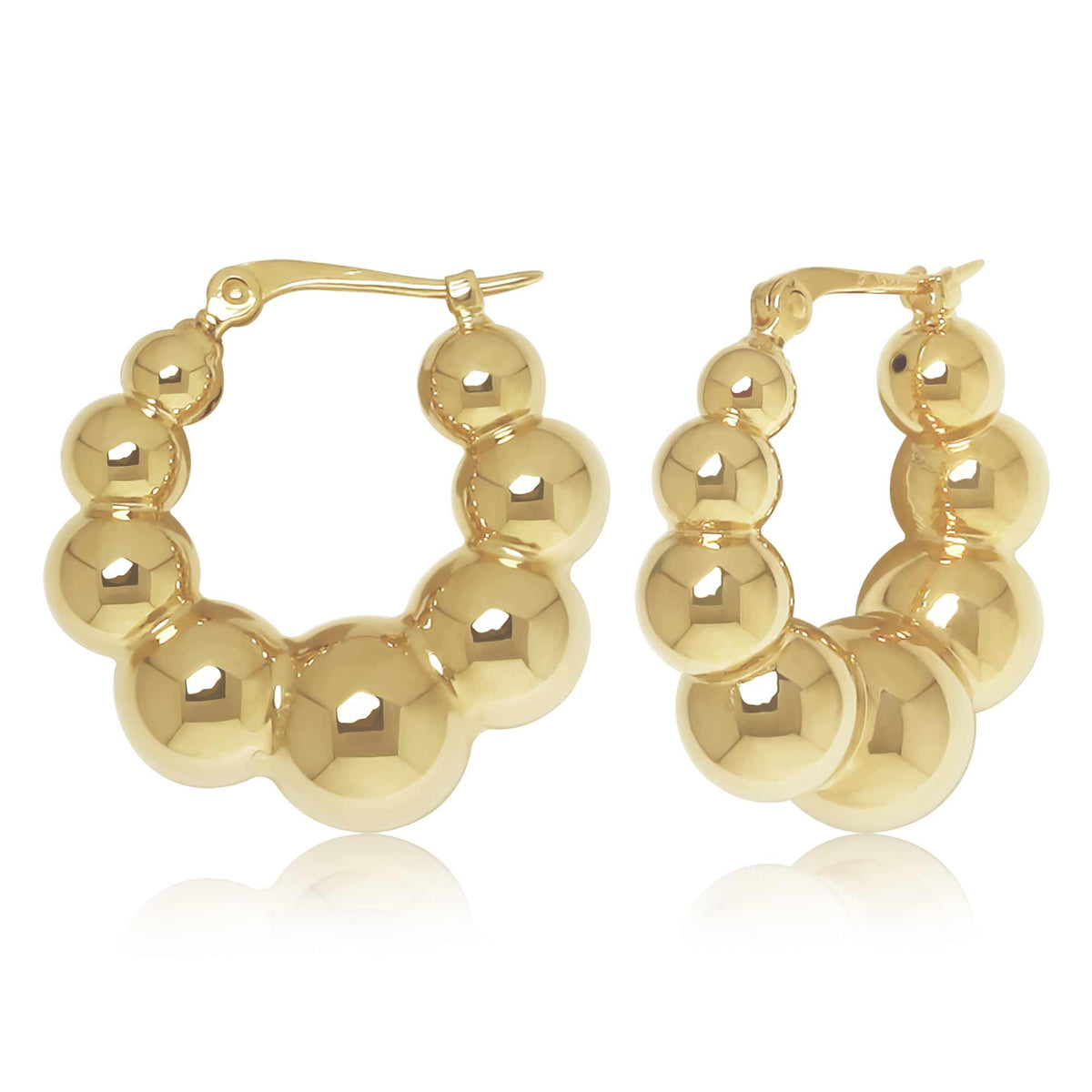 Bubble Hoop Earring