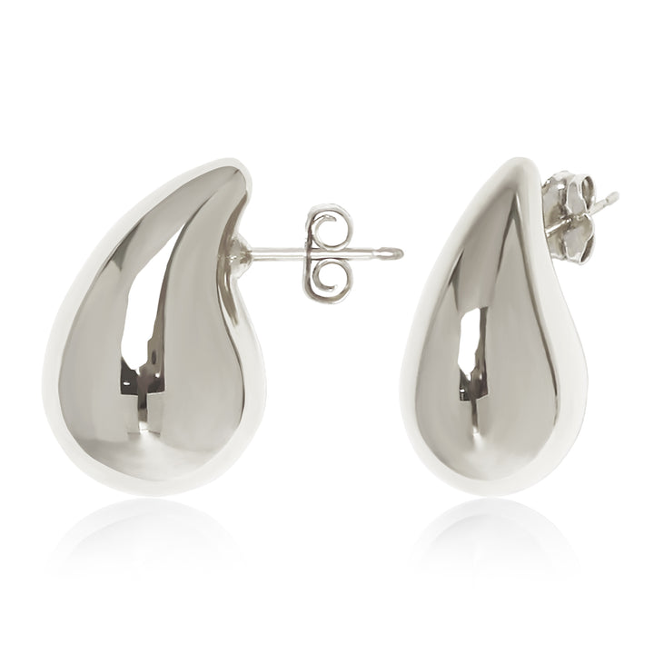 Teardrop Stud Earrings