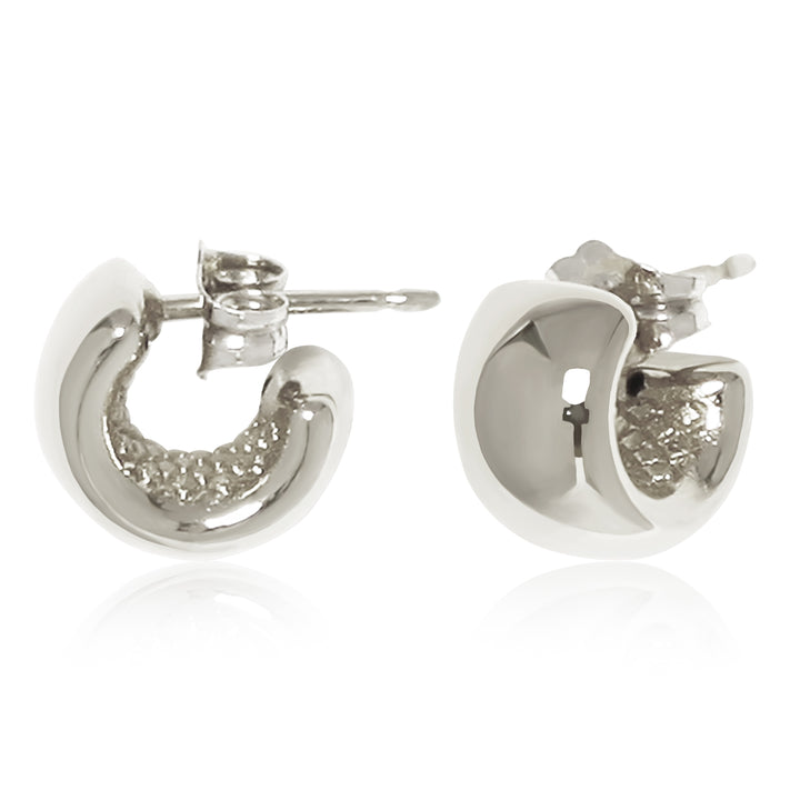 Small Band Hoop Earrings