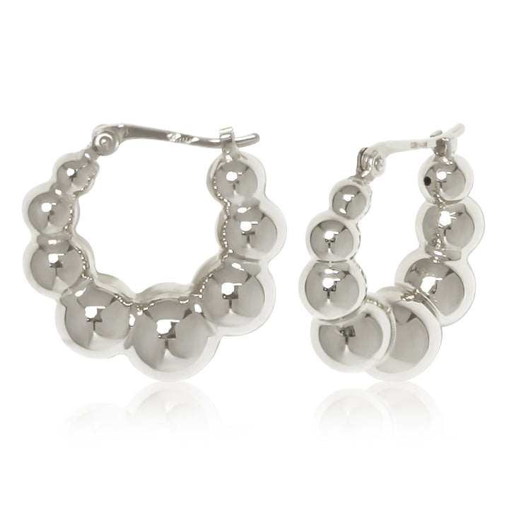 Bubble Hoop Earring