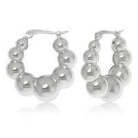 Bubble Hoop Earring