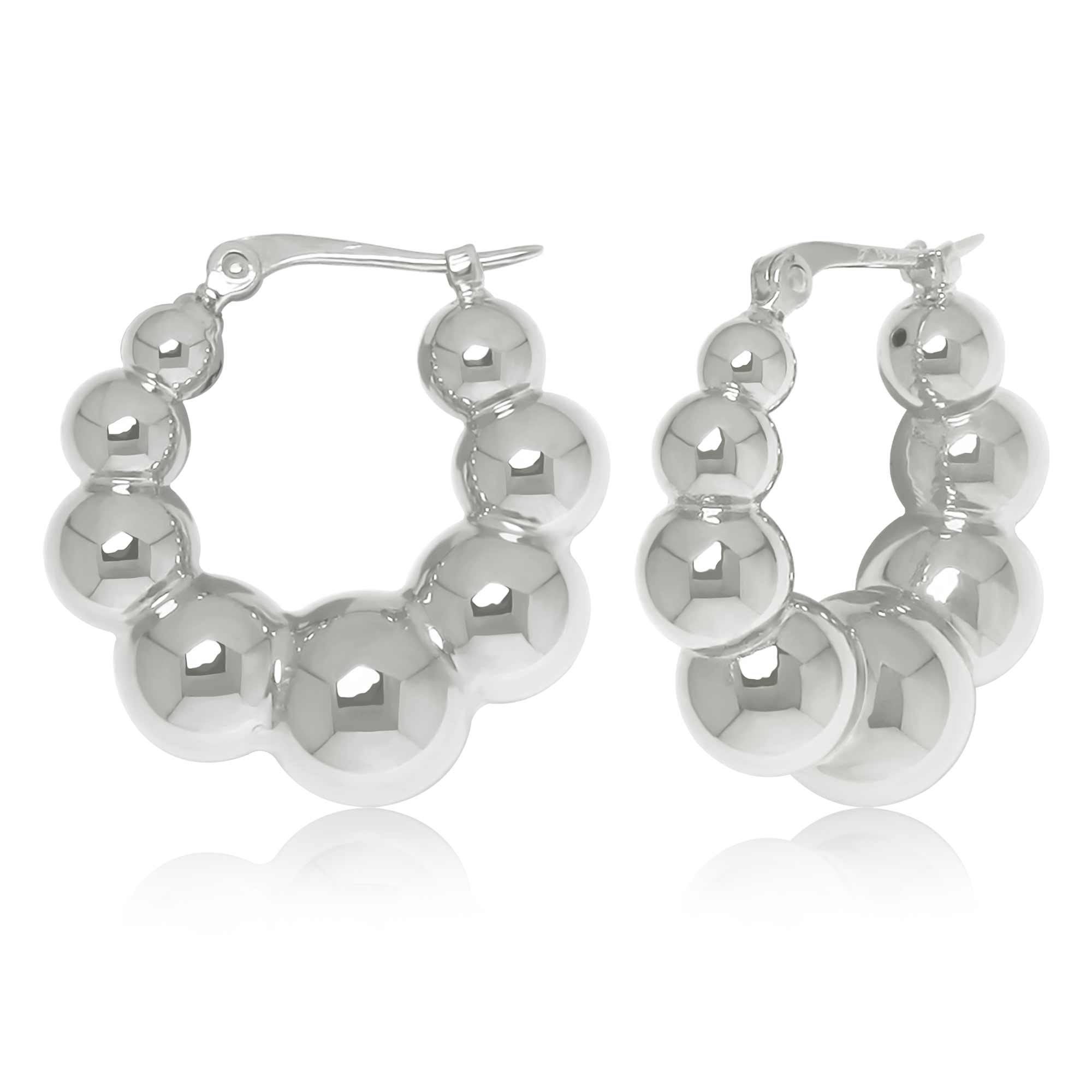 Bubble Hoop Earring