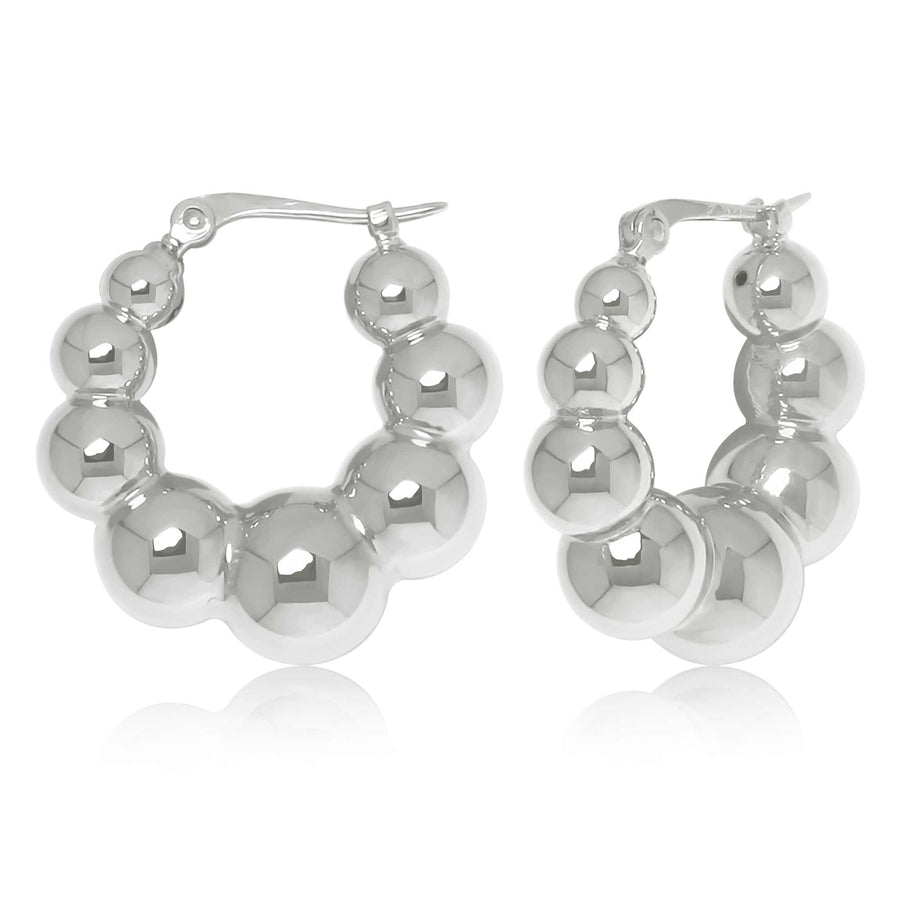 Bubble Hoop Earring