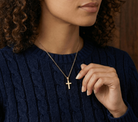 Gold Cross Necklace